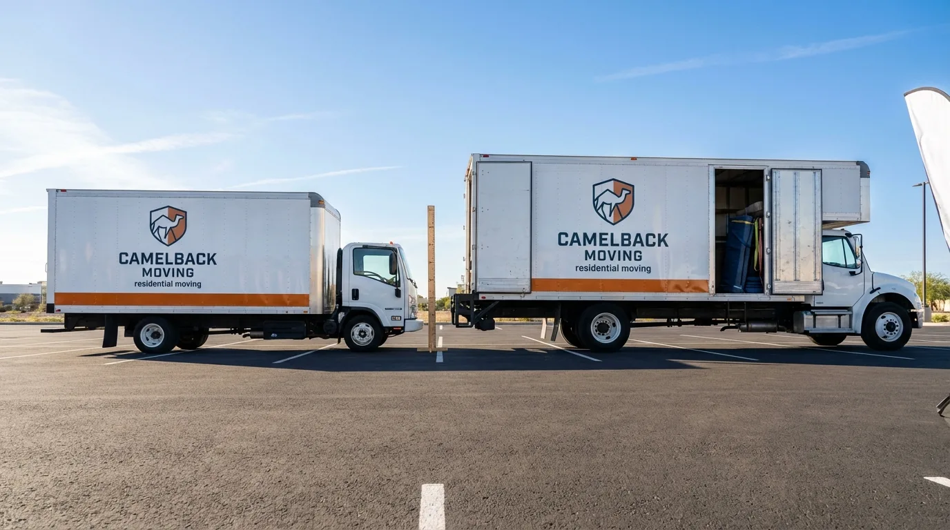Moving truck size capacity guide in North Branch